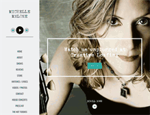 Tablet Screenshot of michellemalone.com